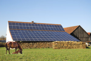 Energía fotovoltaica para una granja